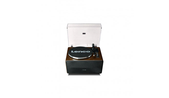 Turntable with built-in speakers and bluetooth- walnut Lenco