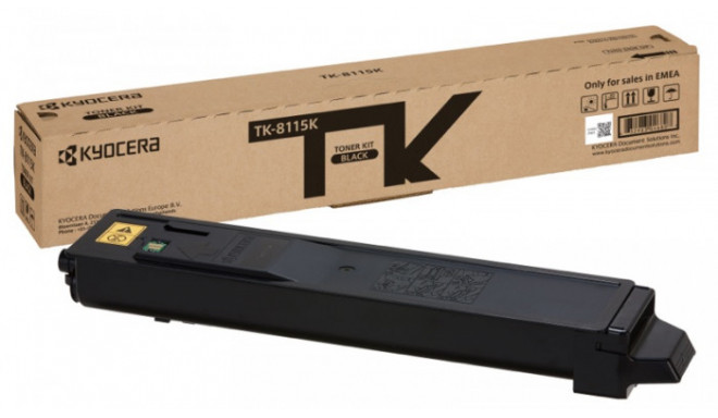 Kyocera tooner TK-8115K 12000 lk, must