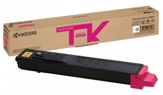 Tooner Kyocera TK-8115M magenta (6 000 lk) - ECOSYS M8124cidn, M8130cidn