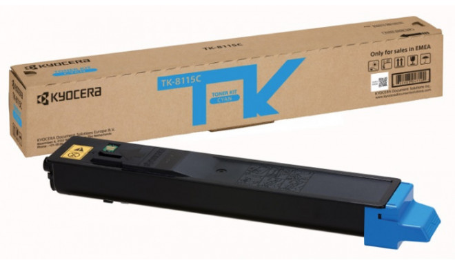 Tooner Kyocera TK-8115C cyan (6 000 lk) - ECOSYS M8124cidn, M8130cidn