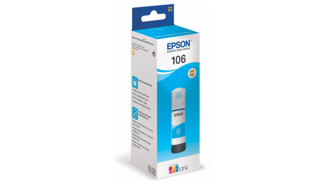 Epson tint 106 L7160/L7180 70ml, tsüaan