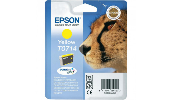 Epson tint D78/DX4000/4050/5000/5050/6000 5,5ml, kollane