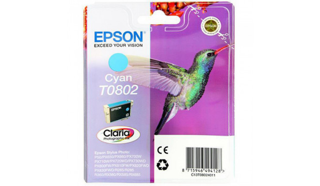 Epson ink cartridge Stylus Photo R265/360/RX560 7,4ml, cyan