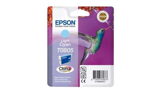 Epson tint Stylus Photo R265/360/RX560 7,4ml, hele tsüaan