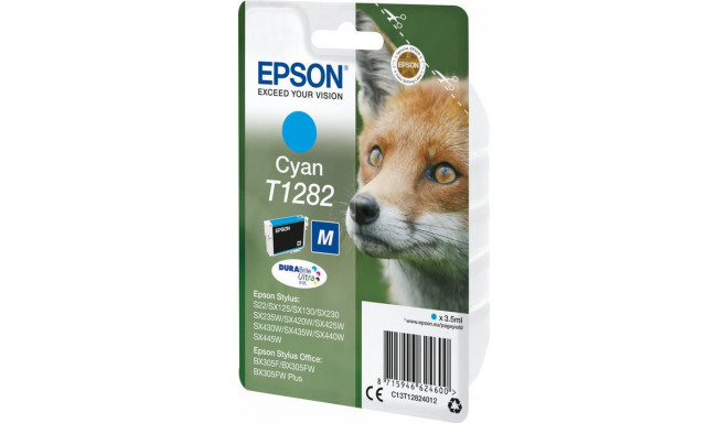 Epson tint S22/SX125/SX425W/BX305F 3,5ml M, tsüaan