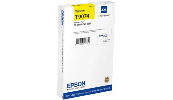 Tint Epson WF6090 / WF6590 XXL, Kollane 69ml