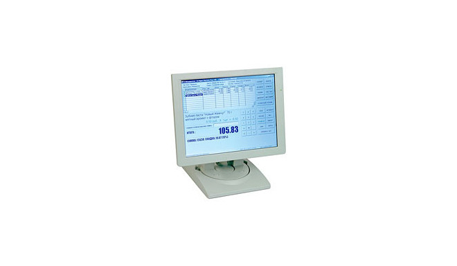 Monitor Birch LP-10R 10,4" TFT LCD 10,4" valge