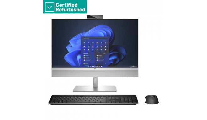 RENEW SILVER HP Elite 840 G9 AIO All-in-One - i5-12500, 16GB, 256GB SSD, 23.8 FHD Non-Touch AG, Heig