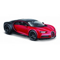 Maisto model car Bugatti Chiron Sport, black/red