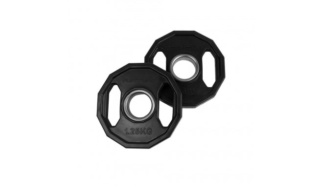 Raskuskettad TUNTURI Olympic Rubber Plates, 50 mm, 1.25kg