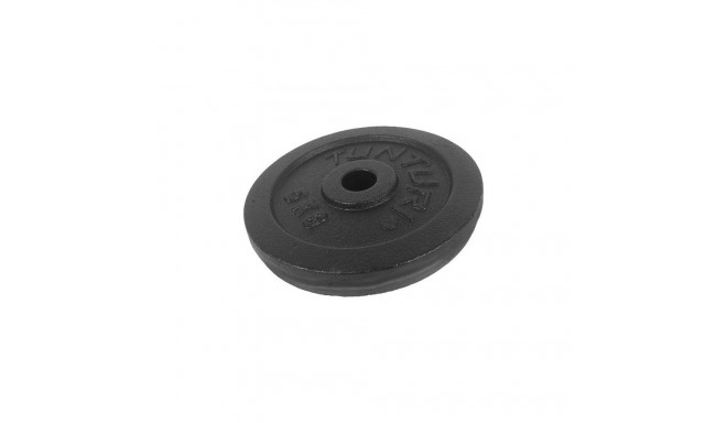 Raskusketas TUNTURI Plate Black, 30 mm, 5kg