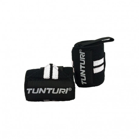 Randmerihmad TUNTURI Wrist Wraps, valged