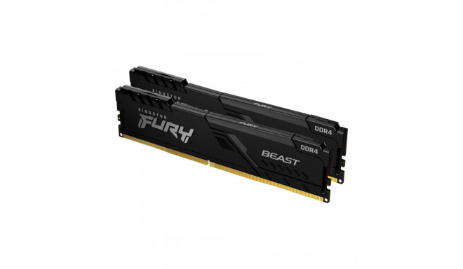Kingston Memory DDR4 Fury Beast 16GB / (2x8GB) / 3200Mhz / CL16