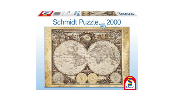 Schmidt 58178 Historical World Map Puzzle 2000pcs