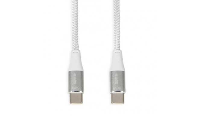 iBOX IKUTC USB-C kaabel 60W 2m valge