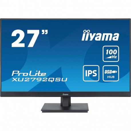 "IIYAMA 68.5cm (27"") XU2792QSU-B6 16:9 HDMI+DP+4xUSB IPS retail"