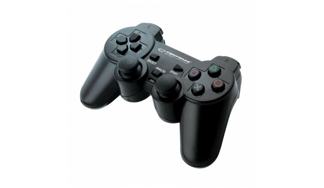 Wireless Gaming Controller Esperanza Corsair GX500 Black PC PlayStation 3 PlayStation 2