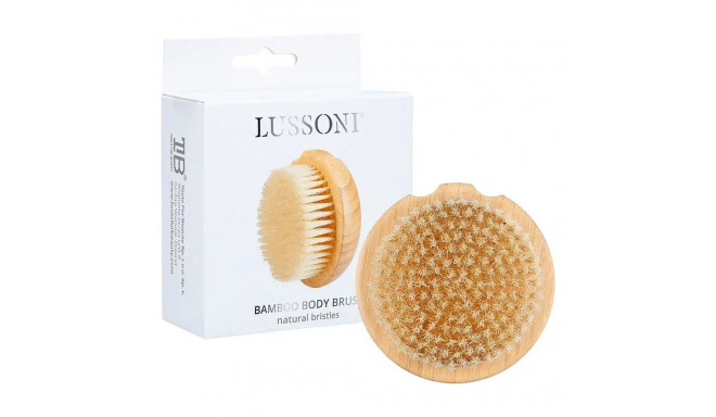 Cleansing and Exfoliating Brush Lussoni Bamboo Circular