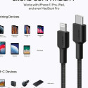 Lightning Cable Aukey CB-CL03 2 m