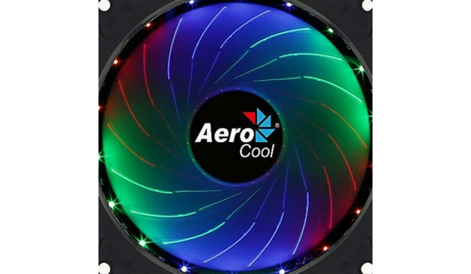 Box Ventilator Aerocool Cosmo 12 Ø 12 cm 1000 rpm RGB LED Ø 12 cm (1 Unit)