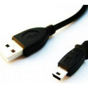 USB to Mini USB Cable GEMBIRD CCP-USB2-AM5P-6 Black 1,8 m