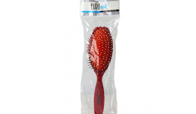Detangling Hairbrush Eurostil Red
