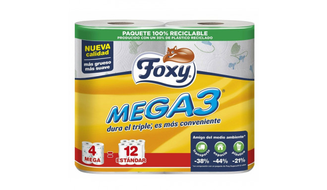 Tualetes Papīra Foxy Mega3 (4 gb.)