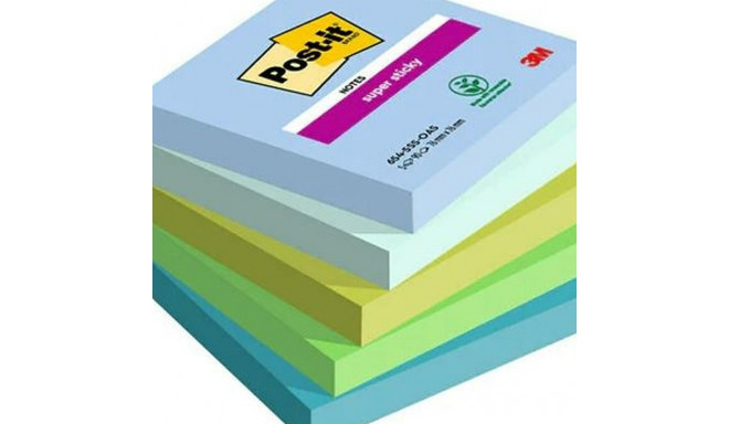 Sticky Notes Post-it Super Sticky Multicolour 5 Pieces 76 x 76 mm