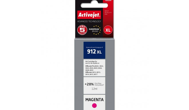 Originaalne Tindikassett Activejet AH-912MRX Lilla