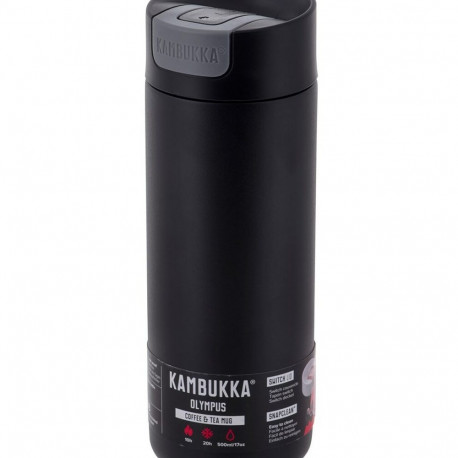 Thermos Kambukka Olympus Black Stainless steel 500 ml