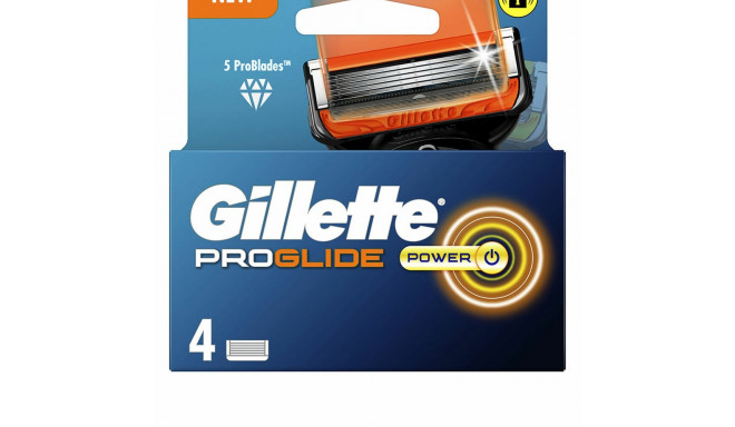 Shaving Razor Gillette Fusion Proglide Power (4 Units)