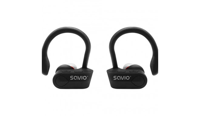 Kõrvasisesed Bluetooth Kõrvaklapid Savio TWS-03 Must Grafiithall