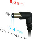 Sülearvuti Laadija Akyga AK-ND-04 90 W
