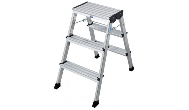 Folding ladder Krause 130068 Silver Aluminium