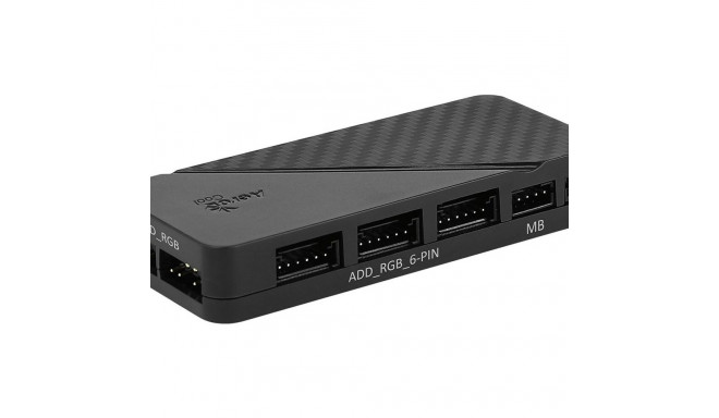 USB-jaotur Aerocool H66F Must