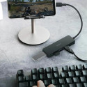 USB-jaotur Aukey CBC64 Must