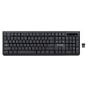 Keyboard Activejet K-3911W Black QWERTY