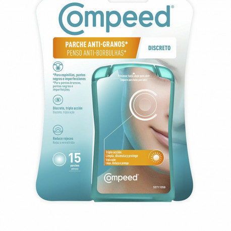 Facial Cleanser Compeed Discreto Patch (15 Units)