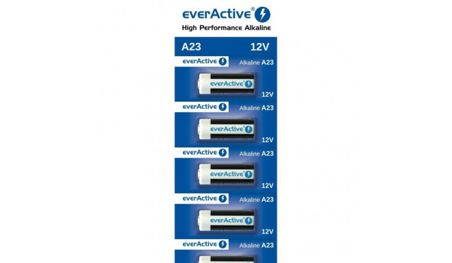 Patareid EverActive 23A 12 V (5 Ühikut)