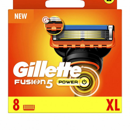 Raseerimispardel Gillette Fusion 5 Power (8 Ühikut)