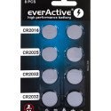 Baterijas EverActive R2032 / CR2025 / CR2016 3 V (1 gb.)