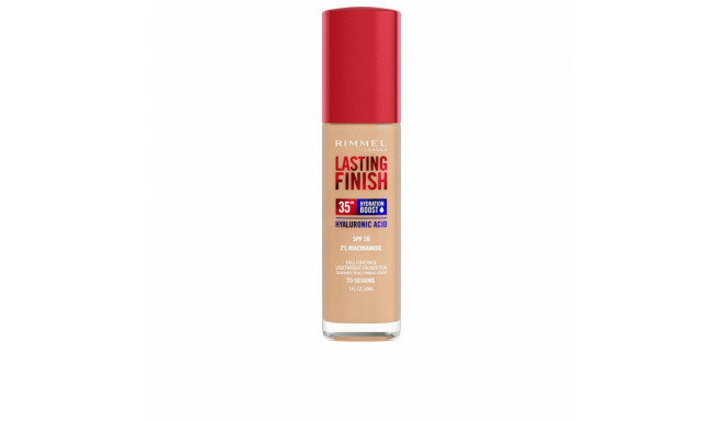 Crème Make-up Base Rimmel London Lasting Finish Nº 070 Sesame Spf 20 30 ml