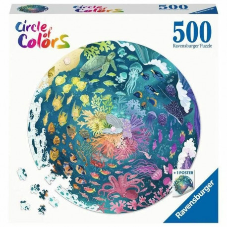 Pusle Ravensburger 17170 Ookeani 500 Tükid, osad