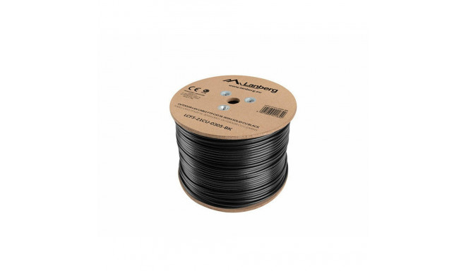 FTP Kategooria 5e Jäik Võrgukaabel Lanberg LCF5-21CU-0305-BK Must 305 m