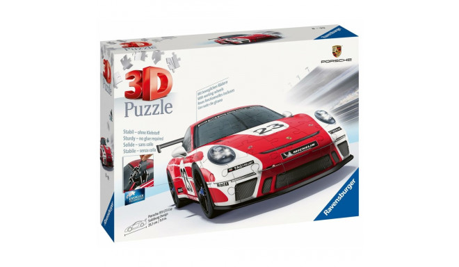 3D Puzzle Porsche 911 GT3 Cup Salzburg 152 Pieces