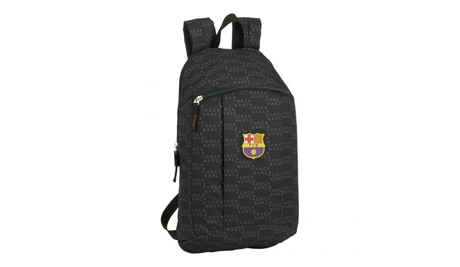 Повседневный рюкзак F.C. Barcelona Força Barça Чёрный (22 x 39 x 10 cm)