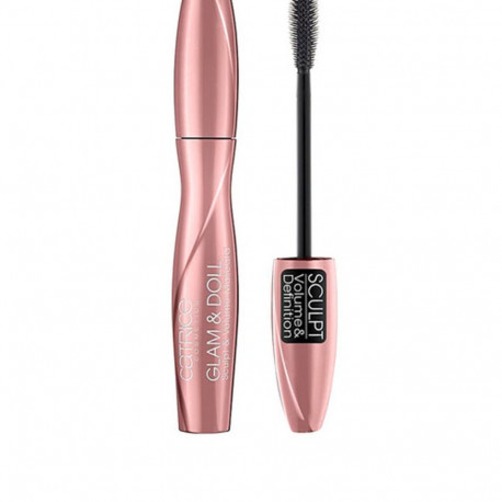 Volüümi suurendav ripsmetušš Catrice Glam & Doll Nº 010 Must (9,5 ml)