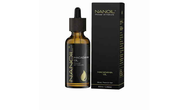 Kehaõli Nanoil Power Of Nature Makadaamia pähkliõli (50 ml)