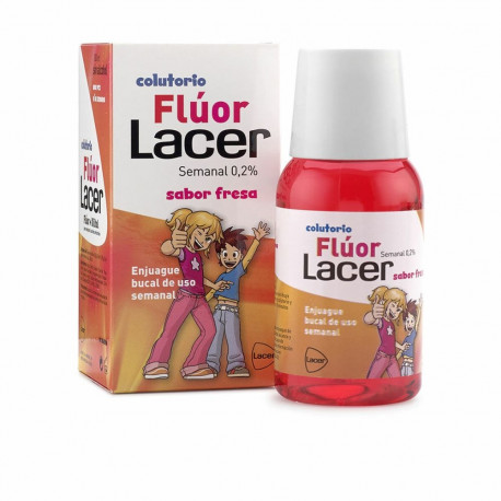 Suuvesi Lacer Flúor Laste Fluoriid Maasikas 100 ml