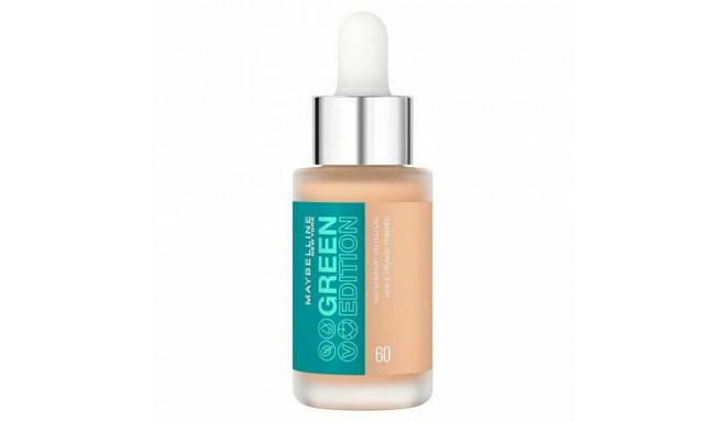 Liquid Make Up Base Maybelline Green Edition Nº 60 Oil (20 ml)